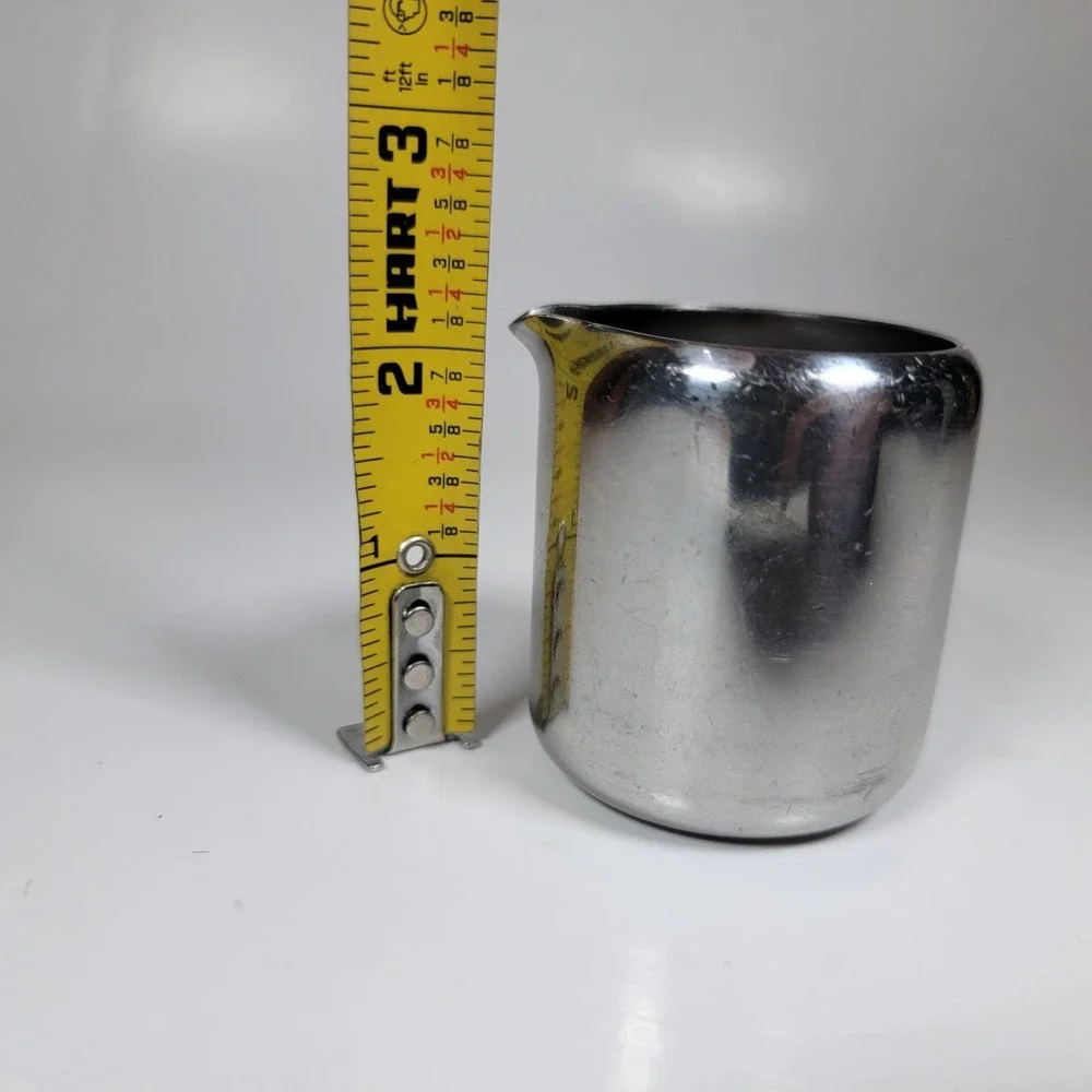 Gemco Mini Restaurant Individual Creamer Vintage Japan stainless steel G5004